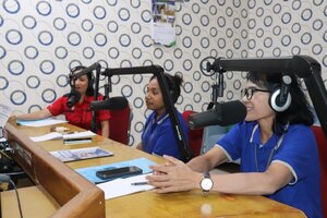 TRAINING PENINGKATAN KUALITAS SDM LPPL RADIO PUBLIK MIMIKA BERSAMA LPP RRI JAYAPURA DI TIMIKA