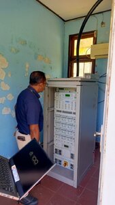 KUNJUNGAN MONITORING BALAI MONITORING SPEKTRUM RADIO JAYAPURA