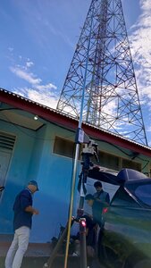 KUNJUNGAN MONITORING BALAI MONITORING SPEKTRUM RADIO JAYAPURA