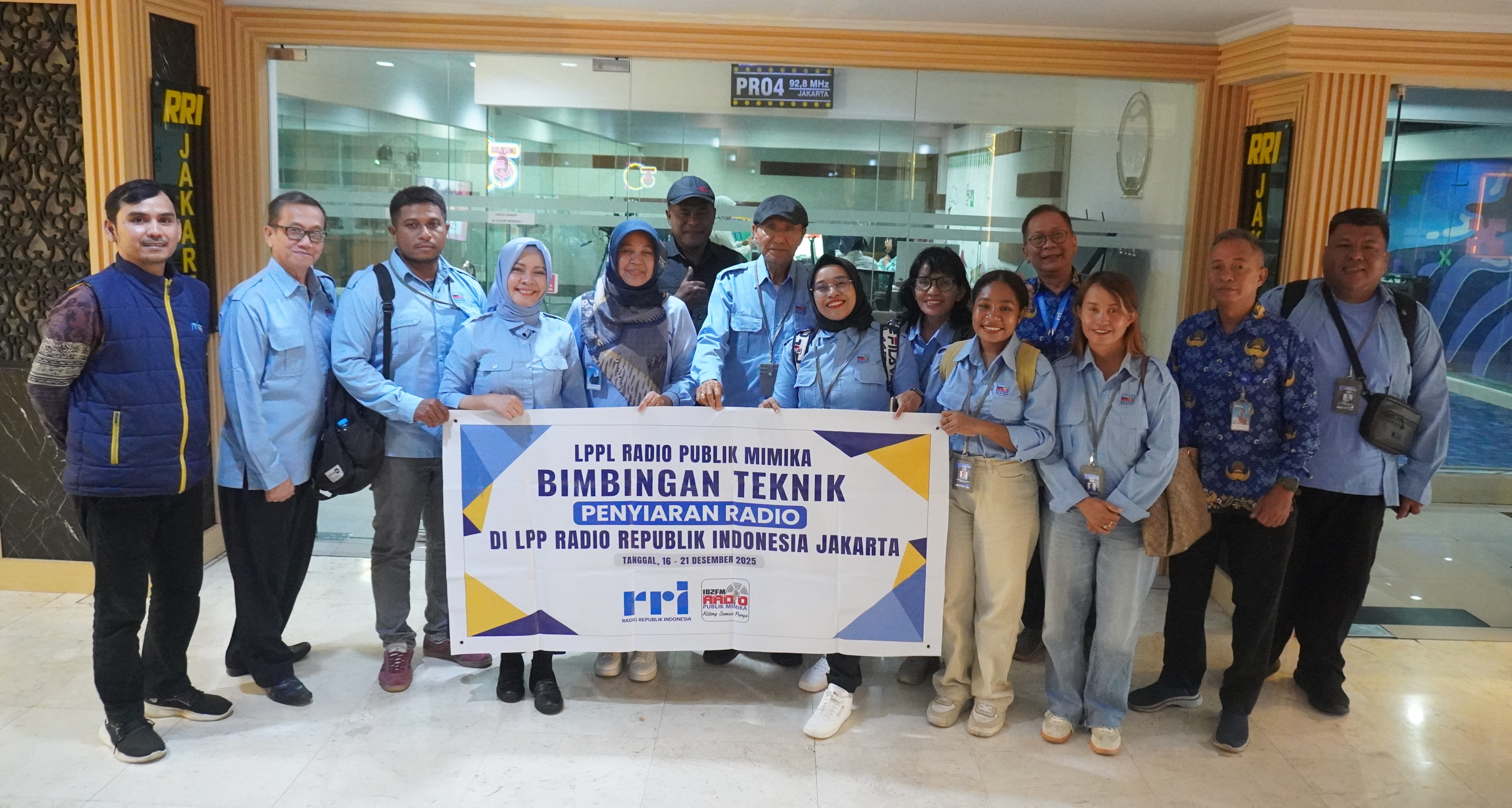 TINGKATKAN KUALITAS SDM, RPM  IKUTI PELATIHAN  DI KANTOR PUSAT RRI JAKARTA